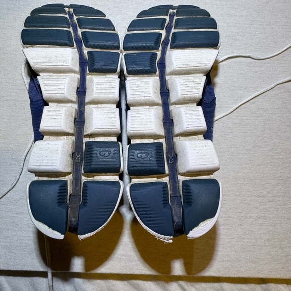 On Cloud Kids Navy Sneakers - Picture 3 of 5